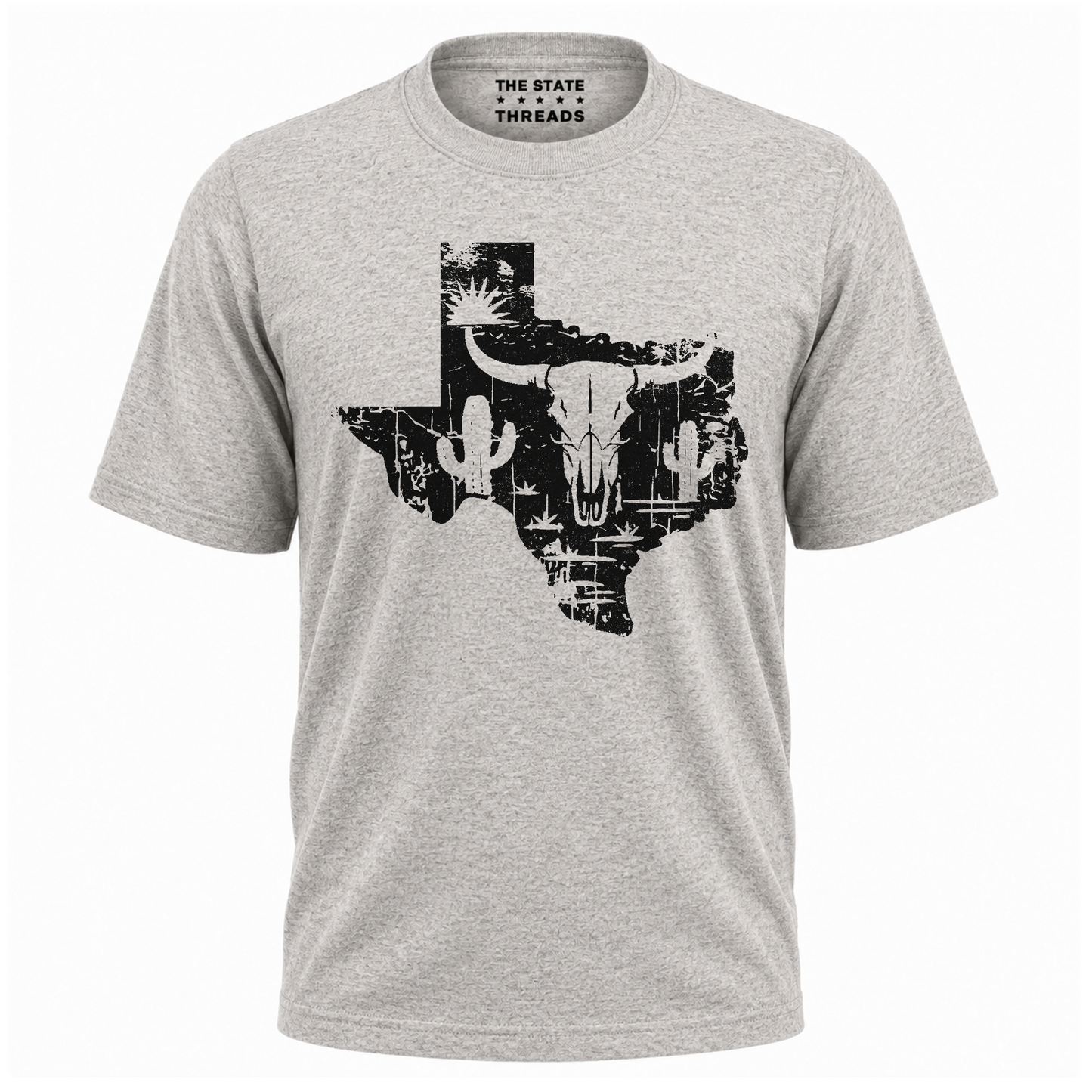 Texas Cactus Longhorn Desert State Pride Shirt