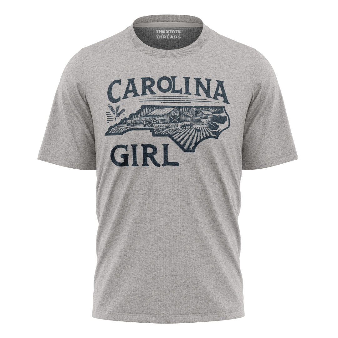 Carolina Girl North Carolina Farm Country Western Shirt