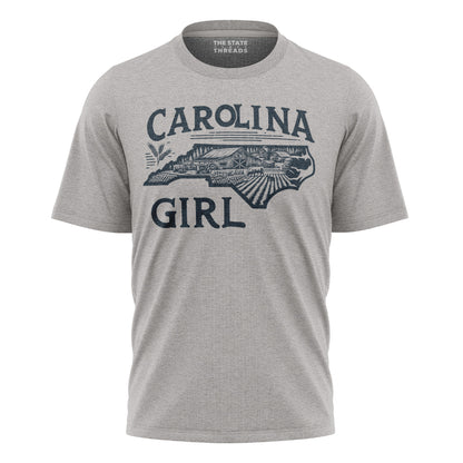 Carolina Girl North Carolina Farm Country Western Shirt