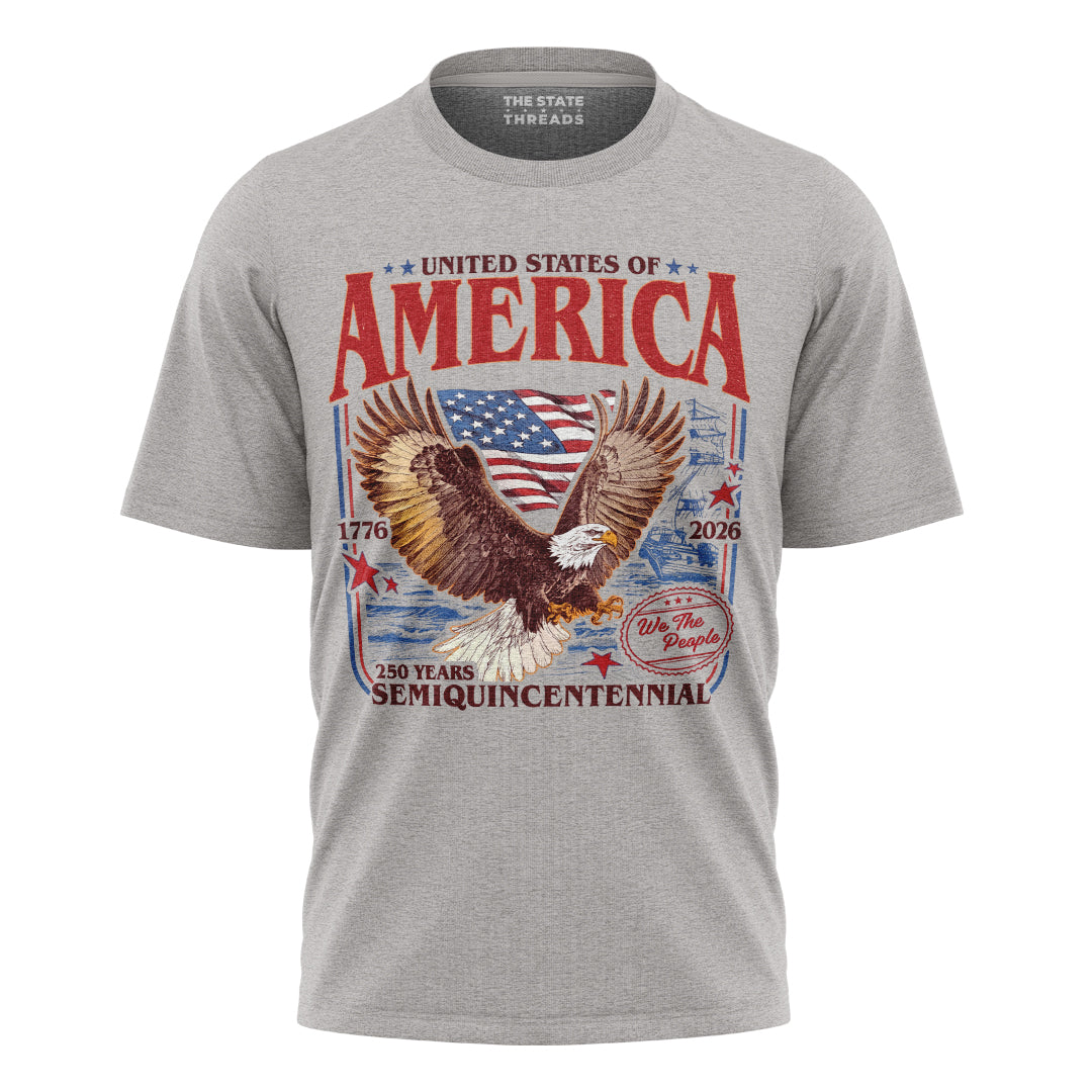 America 250 Years Semiquincentennial Eagle Shirt