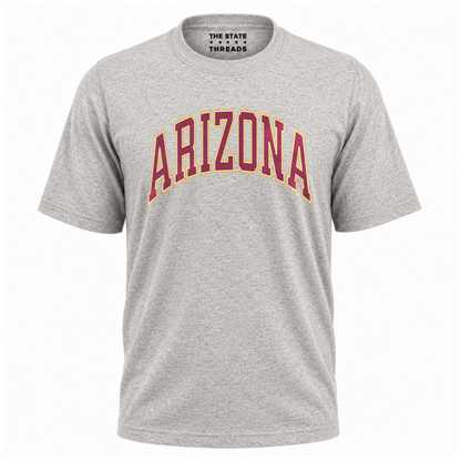 Arizona Vintage Varsity Block Lettering Shirt