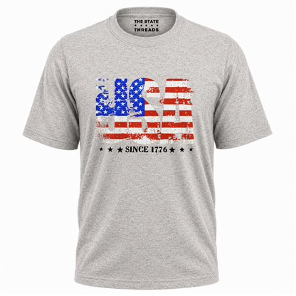 America USA Since 1776 Patriotic Flag Shirt