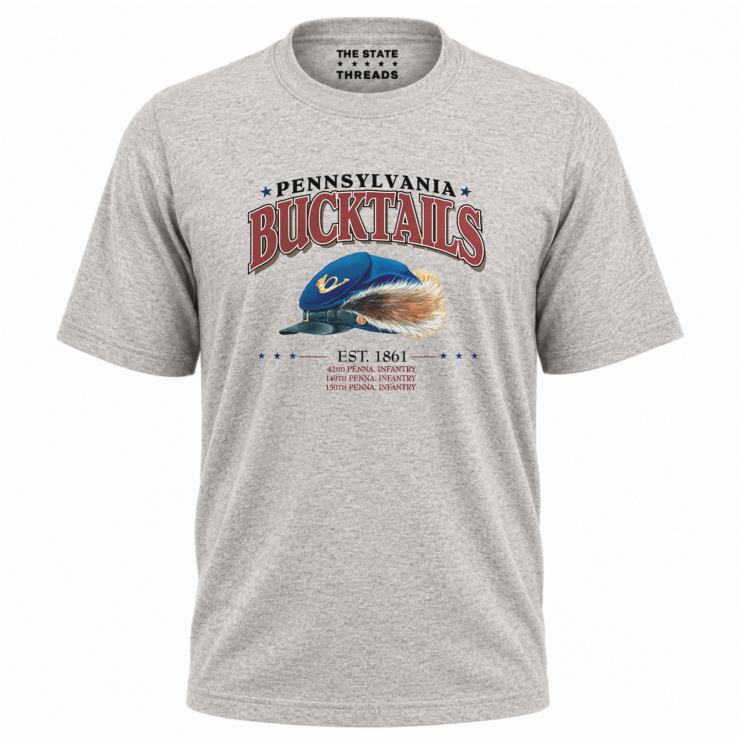 Pennsylvania Bucktails Civil War Est 1861 Shirt