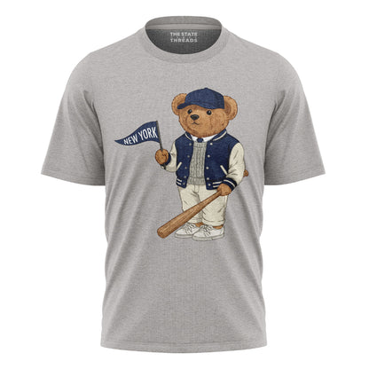 New York Baseball Bear Shirt