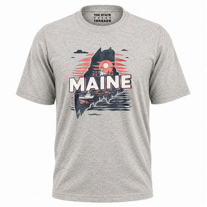 Maine Coastal Lighthouse State Pride Shirt