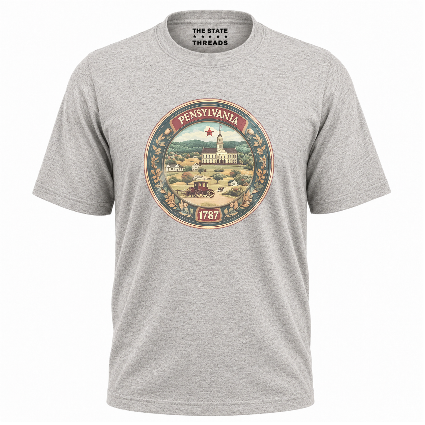 Pennsylvania 1787 Historic Landmark Mountain Shirt