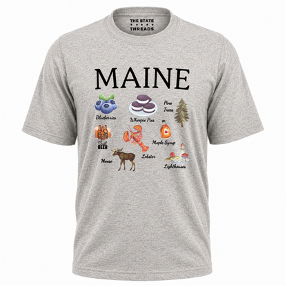 Maine Icons State Pride Shirt