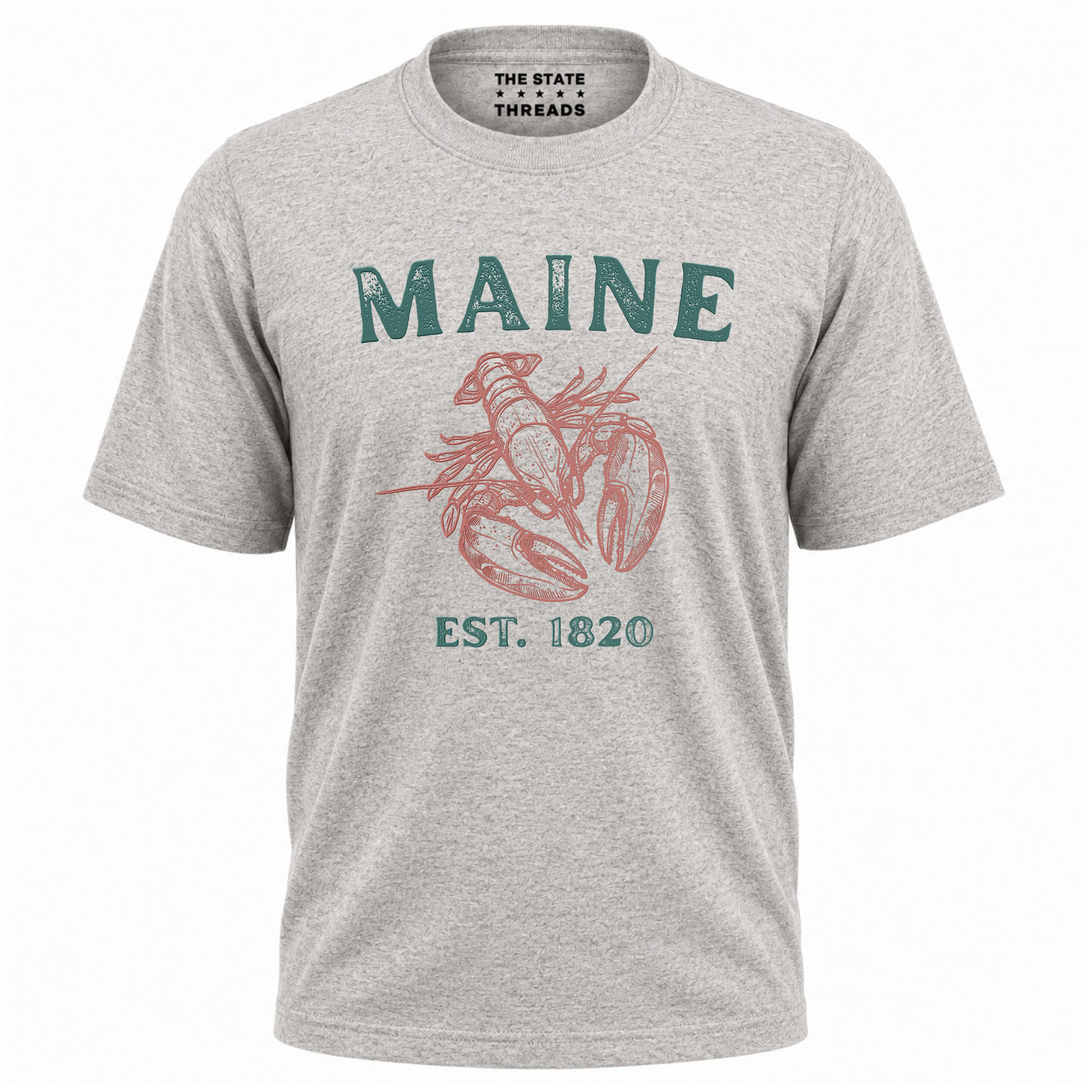 Maine Lobster Est 1820 Coastal Heritage Shirt