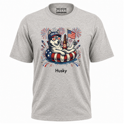 America 250 Patriotic Dogs July 4th Shirt