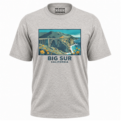 California Big Sur Coastal Bridge Nature Adventure Shirt