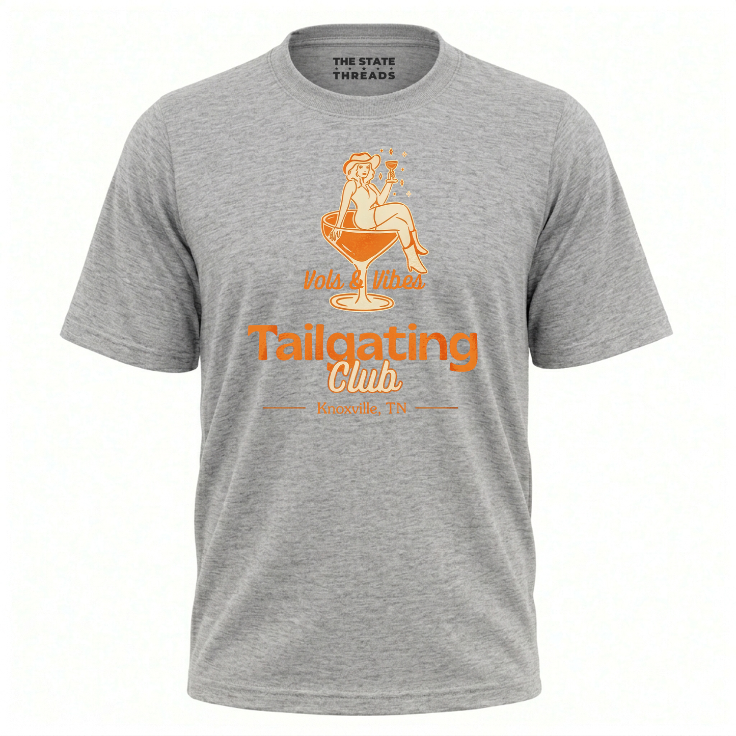 Knoxville Tennessee Tailgating Club Retro Cowgirl Shirt