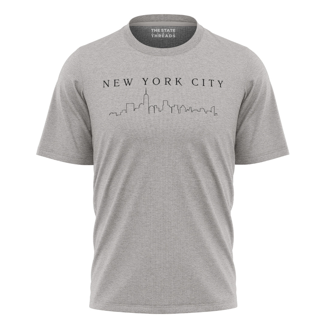 New York City Minimalist Skyline Shirt