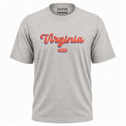 Virginia Vintage Style Retro State Pride Shirt