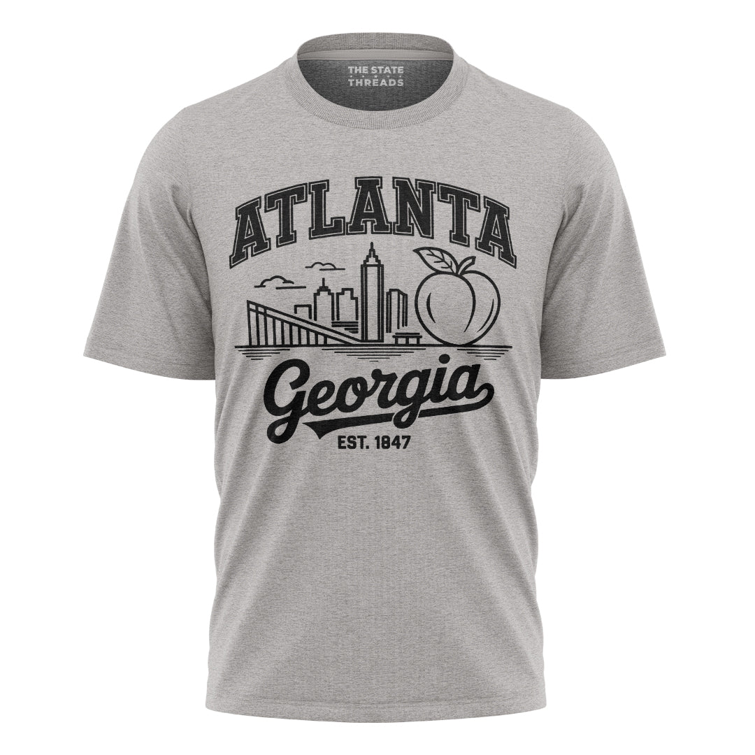 Atlanta Georgia Skyline Peach State Souvenir Shirt