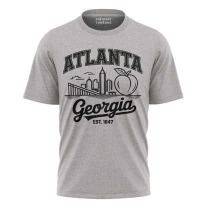 Atlanta Georgia Skyline Peach State Souvenir Shirt