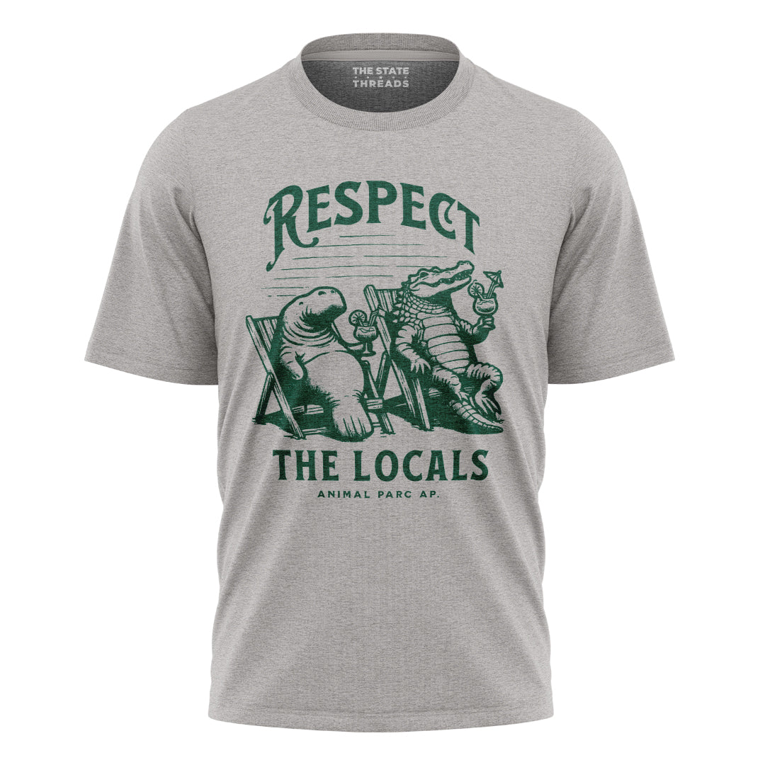 Florida Everglades Respect The Locals Wildlife Shirt
