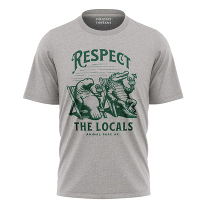 Florida Everglades Respect The Locals Wildlife Shirt