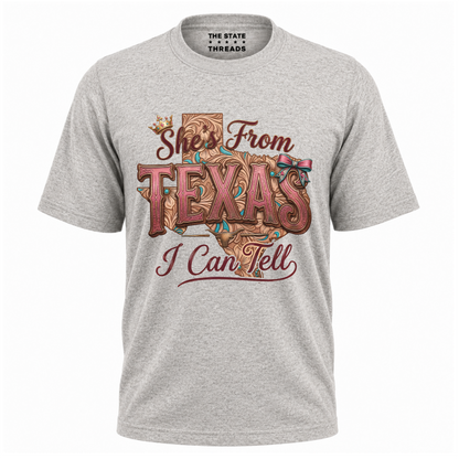 She's From Texas I Can Tell Western Shirt