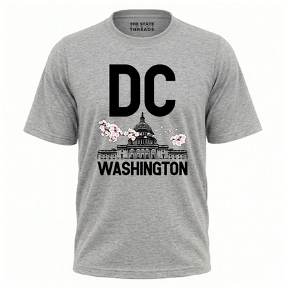 Washington DC Cherry Blossom Capitol Vintage Shirt