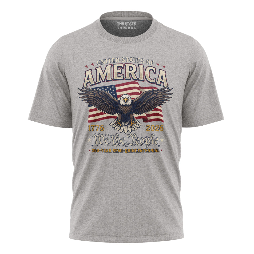 America 250th We The People Eagle Patriotic Shirt