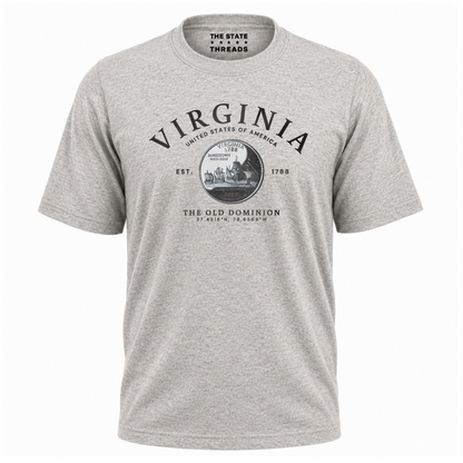 Virginia State Quarter Old Dominion Pride Shirt