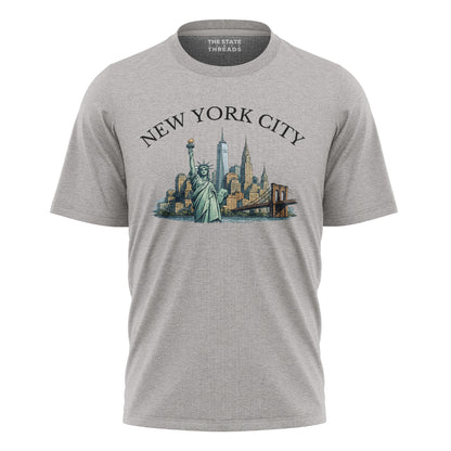 New York City Landmarks Vintage Souvenir Shirt