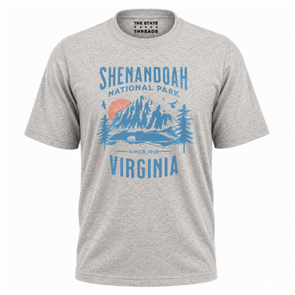 Shenandoah National Park Virginia Retro Hiking Shirt