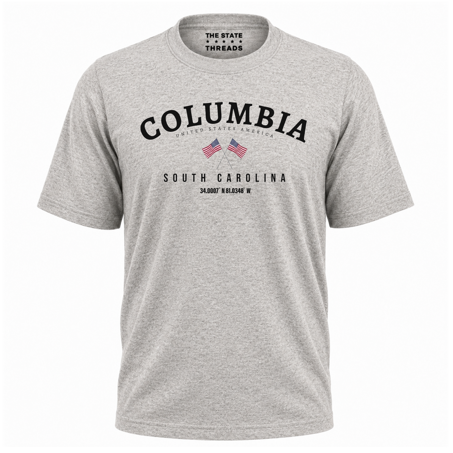 South Carolina Columbia Crossed Flags City Pride Shirt