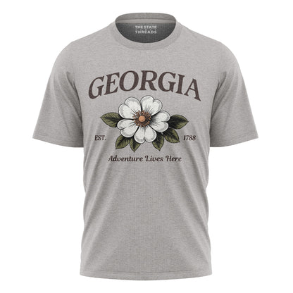 Georgia State Flower Cherokee Rose Adventure Vintage Shirt