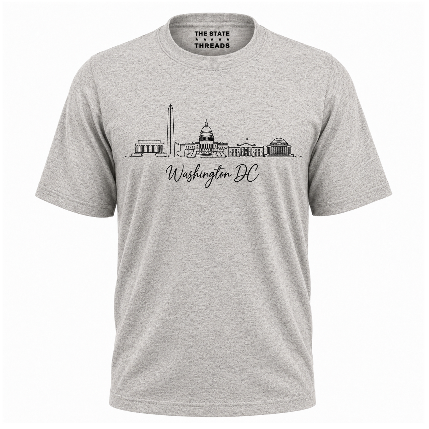 Washington DC Skyline Line Art Shirt