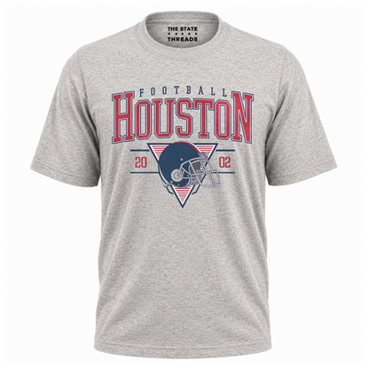 Houston Football Vintage Helmet Gameday Shirt
