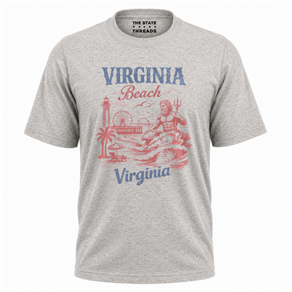 Virginia Beach Coastal Boardwalk Vintage Shirt