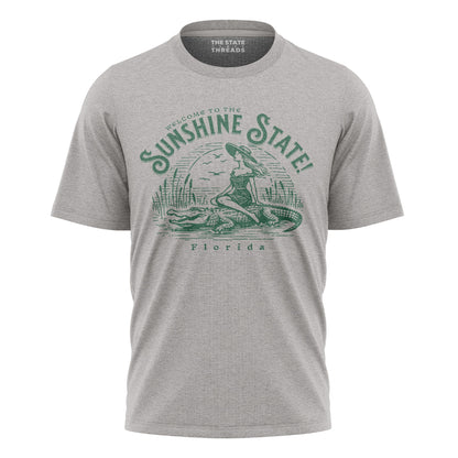 Welcome to Florida Sunshine State Alligator Shirt
