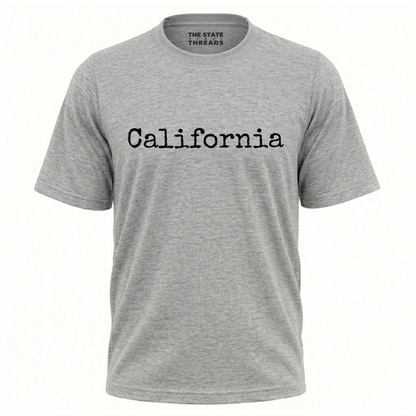 California Minimalist Retro State Pride Shirt
