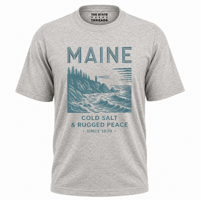 Maine Cold Salt Rugged Peace Vintage Shirt