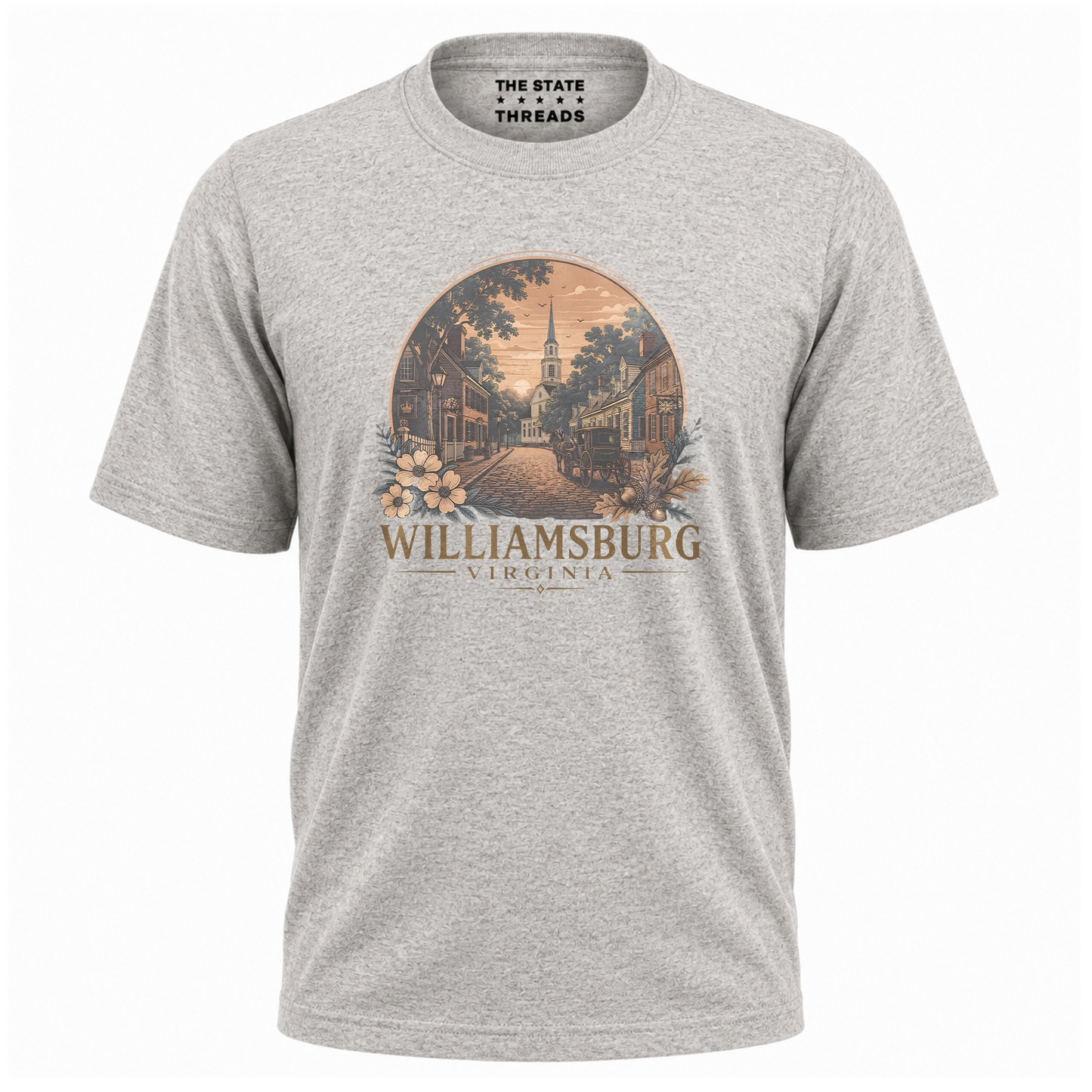 Virginia Williamsburg Colonial Historic Vintage Shirt
