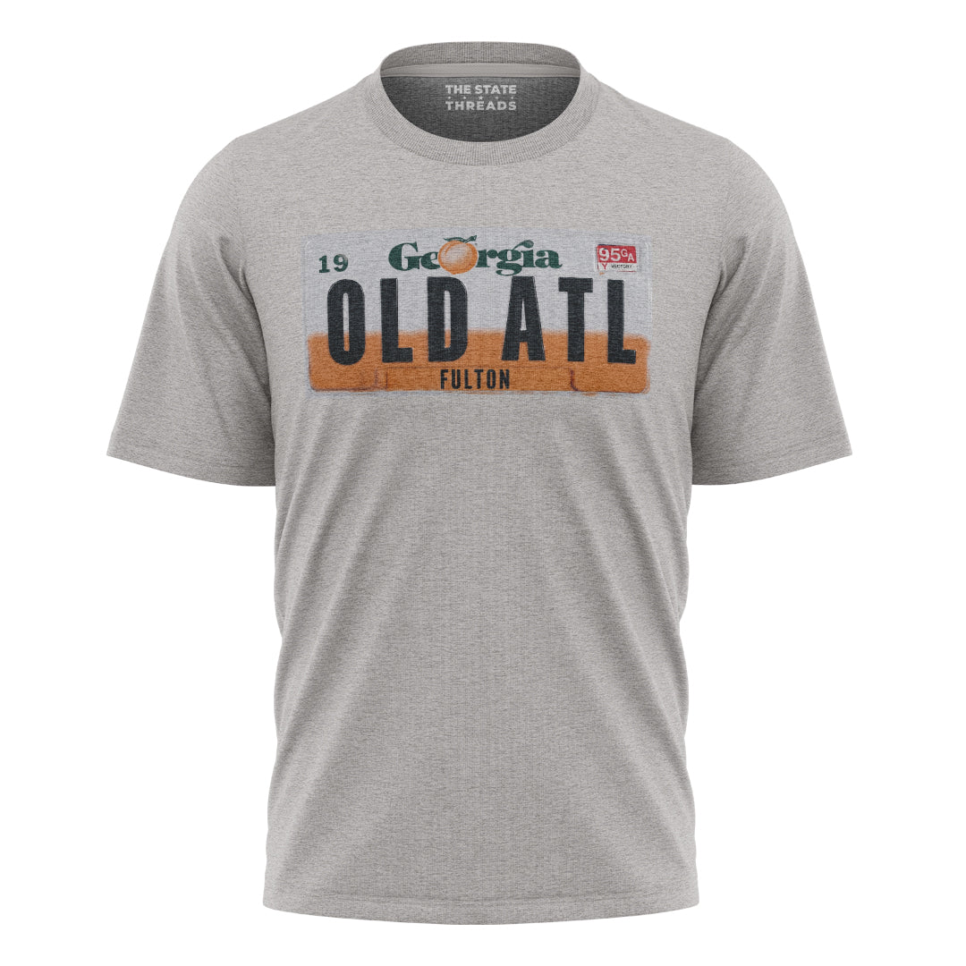 Old ATL Georgia Peach License Plate Vintage Shirt