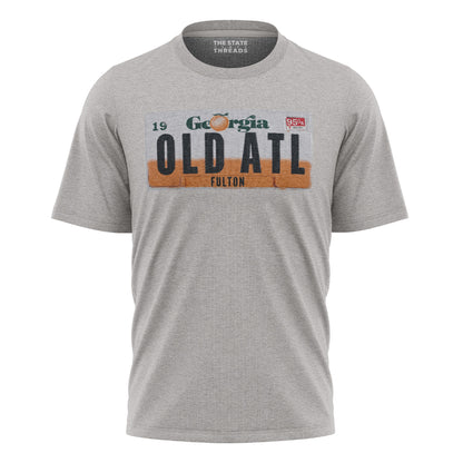 Old ATL Georgia Peach License Plate Vintage Shirt