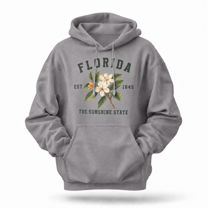 Florida Orange Blossom State Flower Est 1845 Hoodie
