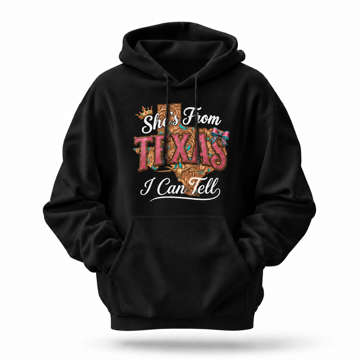 She's From Texas I Can Tell Cowgirl Hoodie