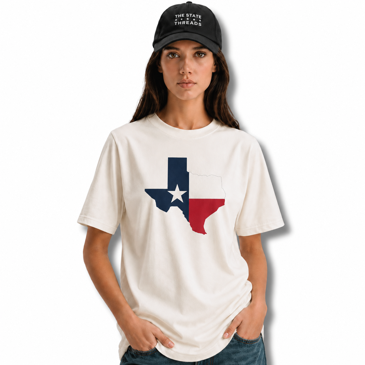 Texas Flag State Silhouette Shirt