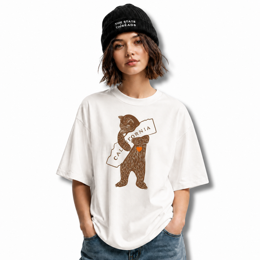 California Bear Hug Heart Shirt