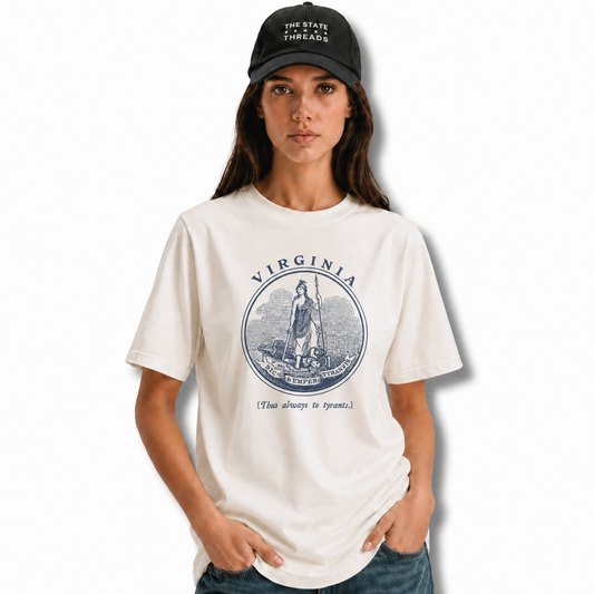 Virginia State Seal Vintage Emblem Shirt