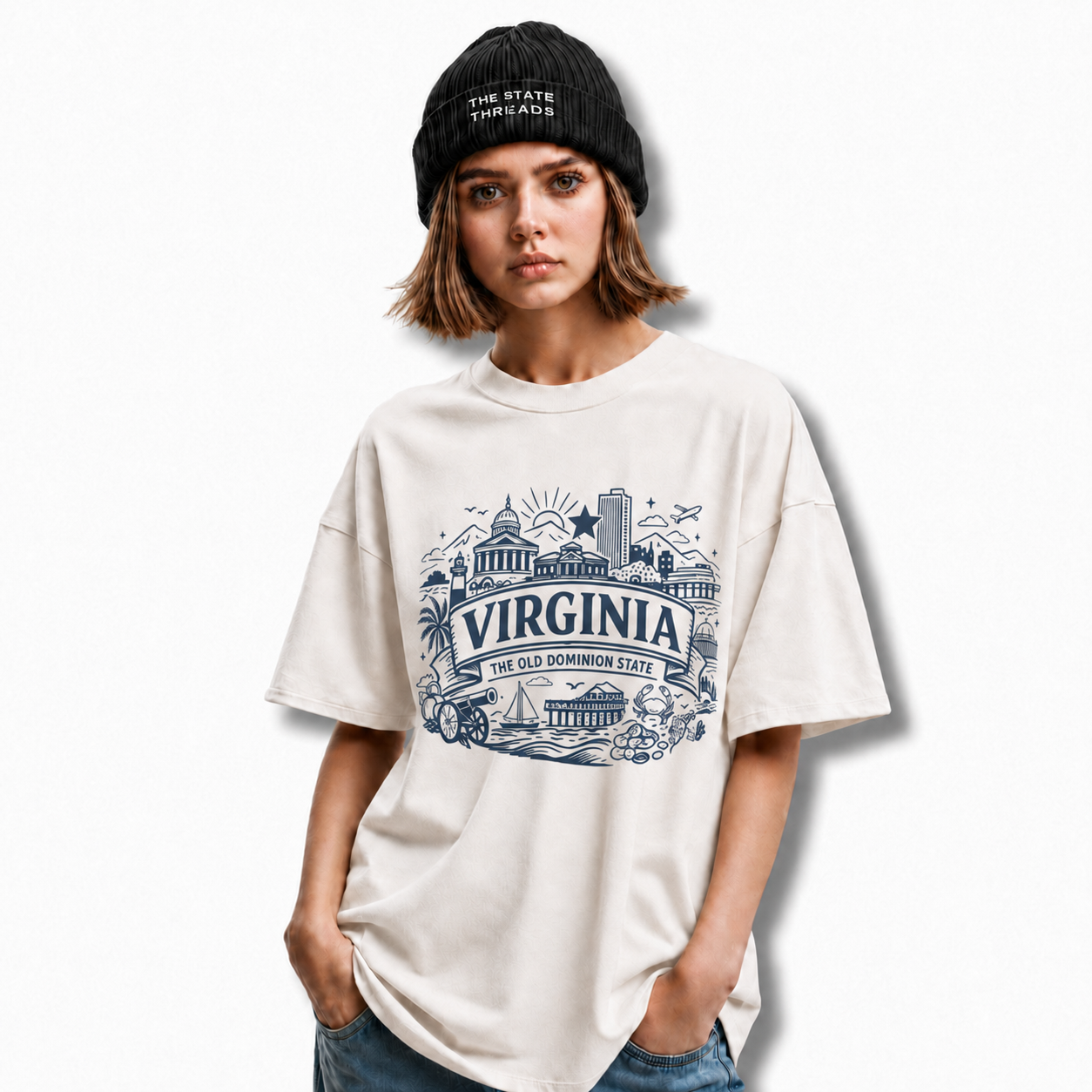 Virginia Old Dominion State Landmark Shirt