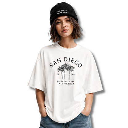 San Diego Palm Tree Birthplace Shirt