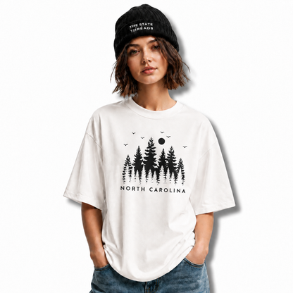 North Carolina Pine Forest Moonlight Shirt