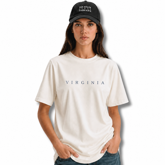 Virginia Minimalist Spaced Letter Shirt