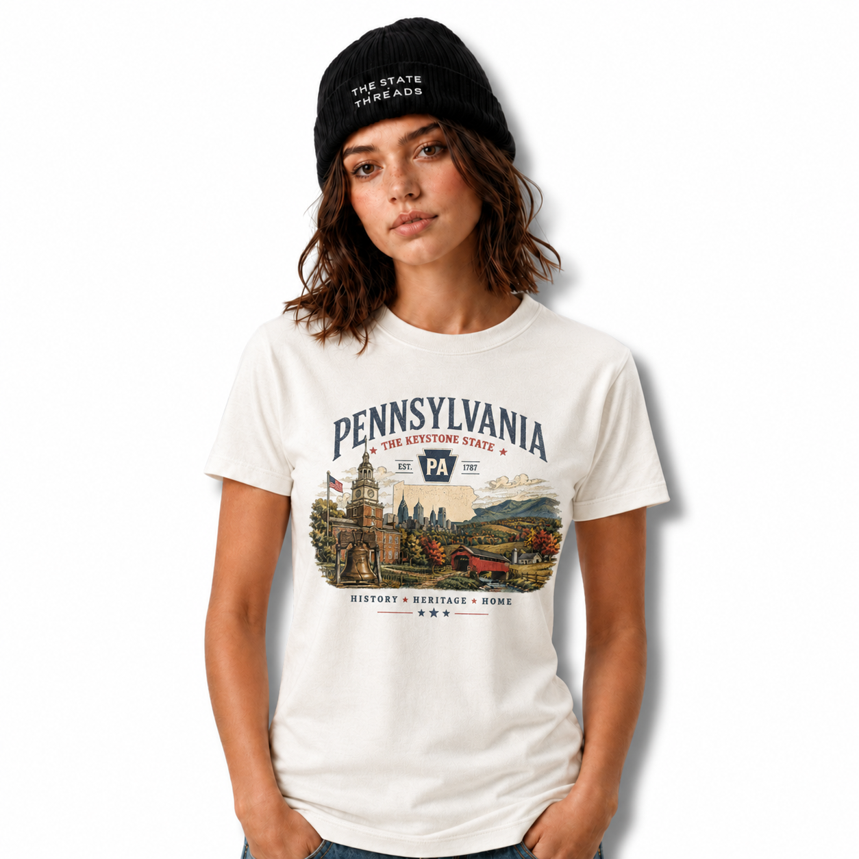 Pennsylvania Keystone State Heritage History Shirt