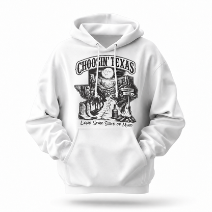 Choosin' Texas Lone Star State Of Mind Cowboy Hoodie