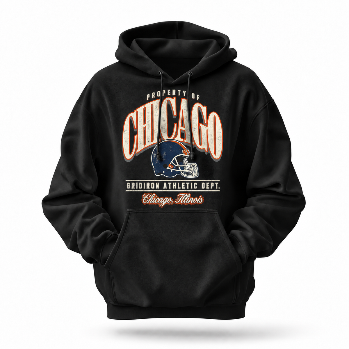 Chicago Property Of Gridiron Athletic Dept. Hoodie